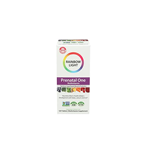 RAINBOW LIGHT VIBRANCE MULTIVITAMIN PRENATAL ONE, 120 Ounce Rainbow Light