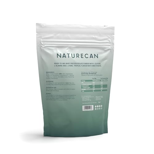 Naturecan Clear Whey Protein – Tropical 1kg Naturecan
