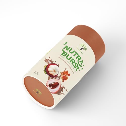 NutraBurst Pea Protein Shake with Probiotics, prebiotics, and Oats 500g - Chocolate Flavoured Nutree Gut