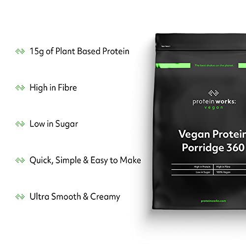Protein Works - Vegan Protein Porridge 360 | High Protein Breakfast | Plant-Based | Chocolate | 450g THE PROTEIN WORKSBuy Supplements Australia