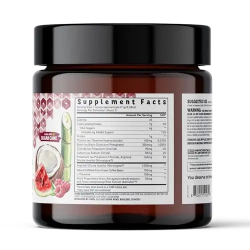 UMZU Zuum Pre-Workout - Energy, Pump & Endurance - with B-Vitamin Complex UMZU