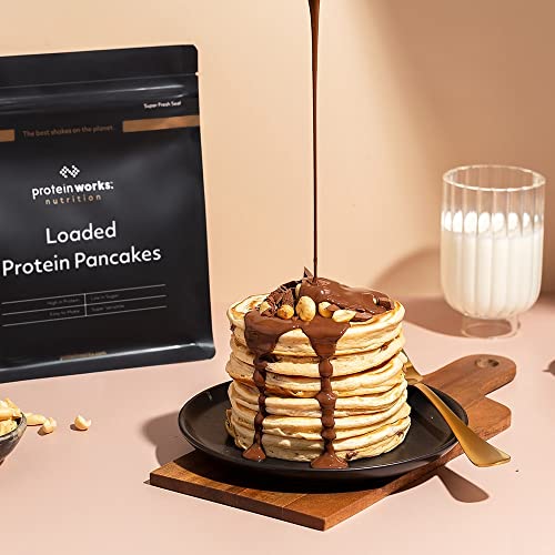 Protein Works - Loaded Protein Pancake Mix | Premium Pancake Mix | High Protein Pancakes Protein Works