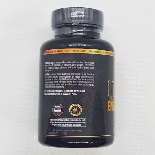 1080p Thermogenic Energy Burn | #1 Rated Energy & Pre Workout for Men & Women EPN Supplements