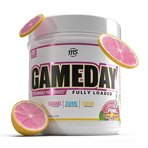 Man Sports Game Day Pre-Workout Supplement - Taurine - Creatine HCL - 30 Servings MAN Metabolic Augmenting Nutrition