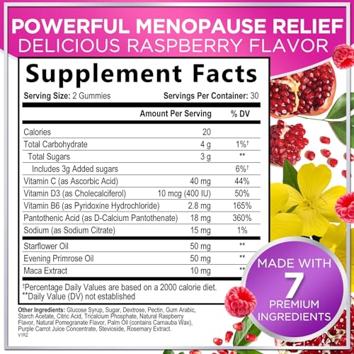 Menopause Relief Gummies - Multi Benefit Menopause Supplements for Women Hello Lovely!
