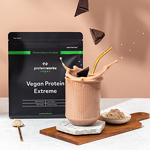 Protein Works - Vegan Protein Extreme | 29g Plant Based Protein | Added Vitamin Blend Protein Works