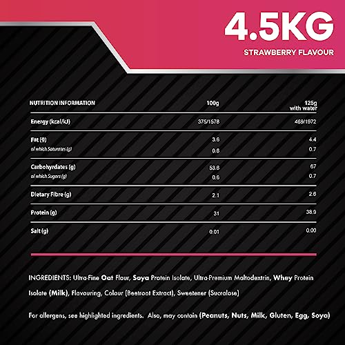 The Bulk Protein Company, Serious Gainz Isolate – 4.5kg – Whey Protein Powder The Bulk Protein Company