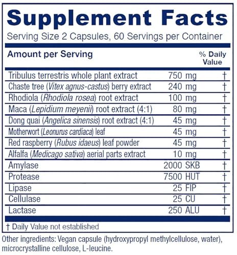 Vitanica Pregnancy Prep, Reproductive System Support, Vegan, 120 Capsules Vitanica