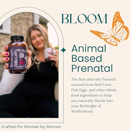 Birthright Complete Prenatal Supplement for Fetal Development… Folate, Choline + DHA Birthright