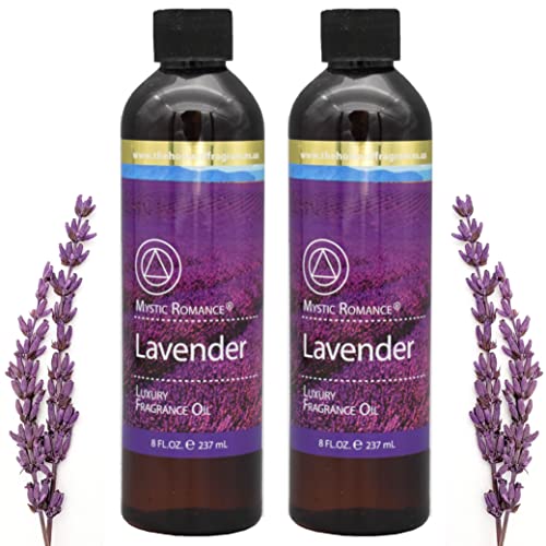 2 X Lavender Scent Fragrance Oil Burner Warmer Air Diffuser Aromatherapy Spa 8oz Generic