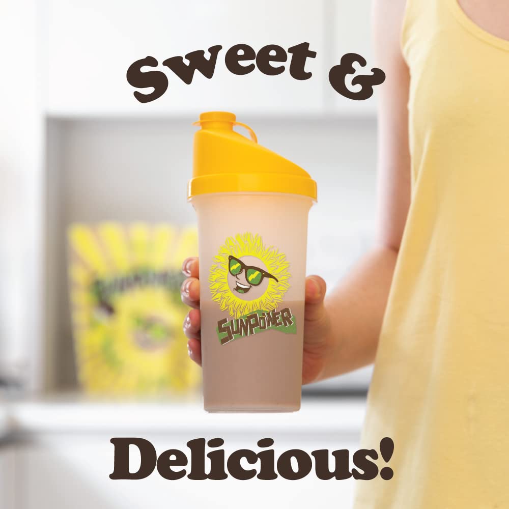 SunPower Vegan Protein Powder - 21g Plant Protein per Serving - Pea, Sunflower SunPower