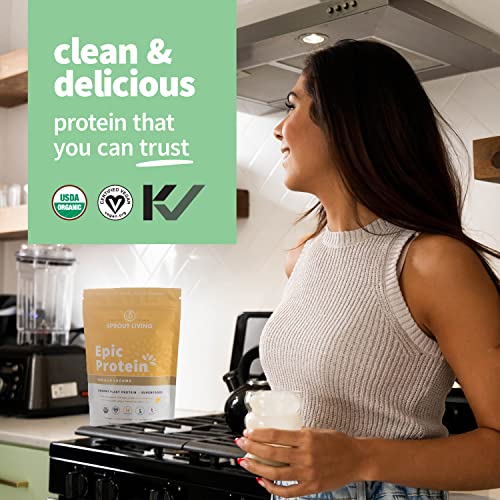 Sprout Living Epic Protein Vanilla Lucuma, 454 g Sprout Living