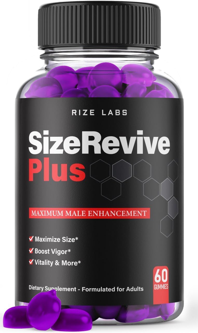 (Official) Size Revive Plus Gummies, Size Revive Plus for Men, Size Revive rize labs