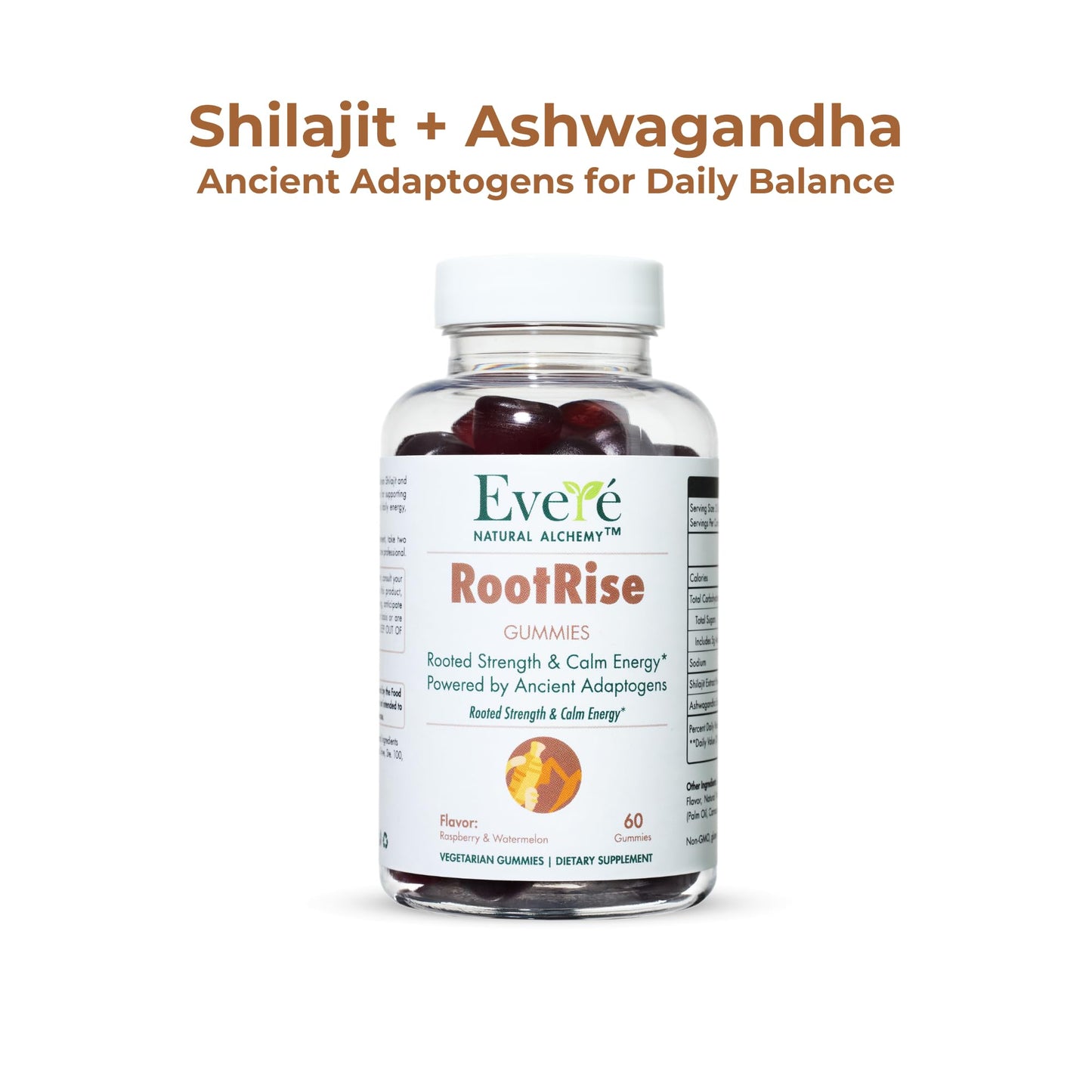 The EverÉ Natural Alchemy Evere RootRise Gummies - Shilajit + Ashwagandha Gummies The EverÉ Natural Alchemy buy supplements Au