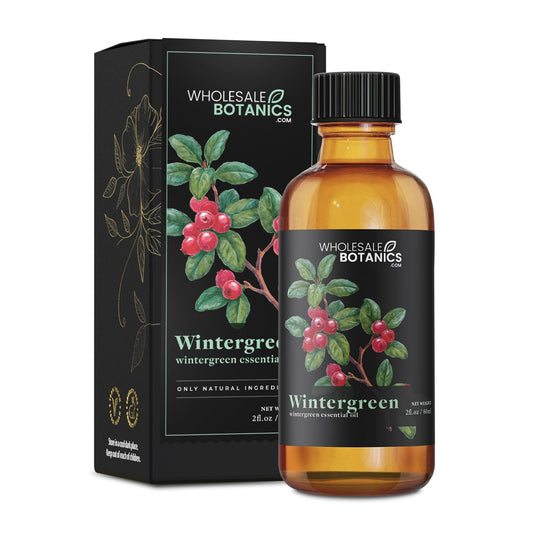 Wintergreen Essential Oil by Wholesale Botanics | Premium Grade 100% Undiluted Essential Oil Wholesale Botanics