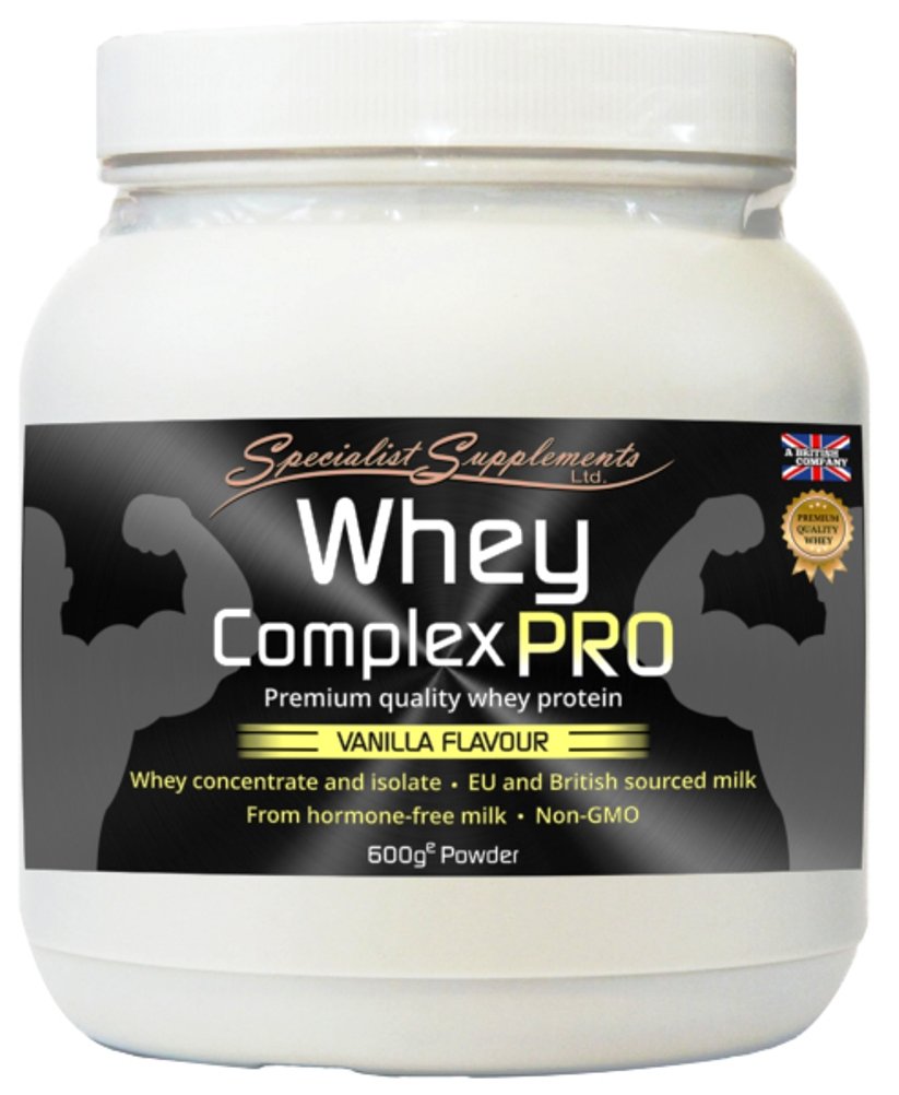 Specialist Supplements WheyNourish Vanilla Flavour Whey Protein Powder 600g Specialist Supplements