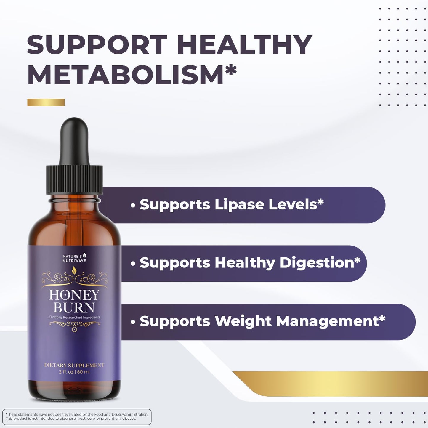 HoneyBurn Purple Honey – Natural Daily Supplement with 11 Plant & Bee-Based Ingredients – Supports Healthy Digestion & Balanced Body Routine – 60 ml, 30 Servings, 1 Month Supply Nature’s NutriWave buy supplements Au