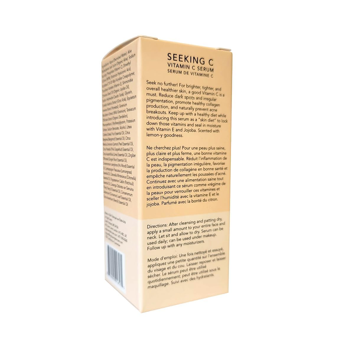 Eight Saints Vitamin C Serum For Face, Anti Aging Facial Serum, Hyaluronic Acid, Vitamin E, Aloe Vera and Jojoba Oil, Hydrating & Brightening Serum for Dark Spots, Fine Lines and Wrinkles, 1oz Eight Saints buy supplements Au