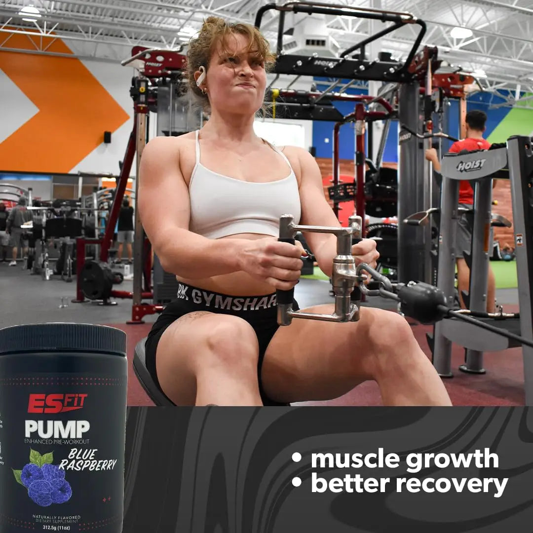 ES FiT Pump Pre-Workout | 14.8oz - 30 Servings | Pre-Workout Supplement | Increase ES FiT
