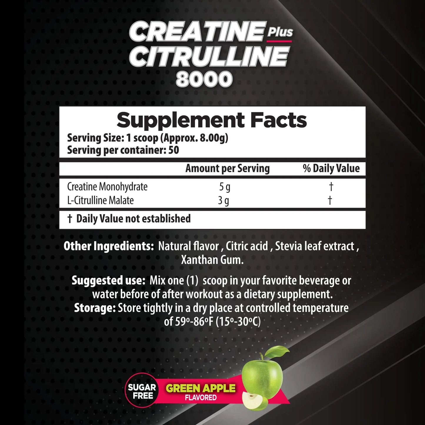 Essential Alternatives Pro Series Force Creatine + Citruline 8000. Strenght & Stamina Essential Alternatives