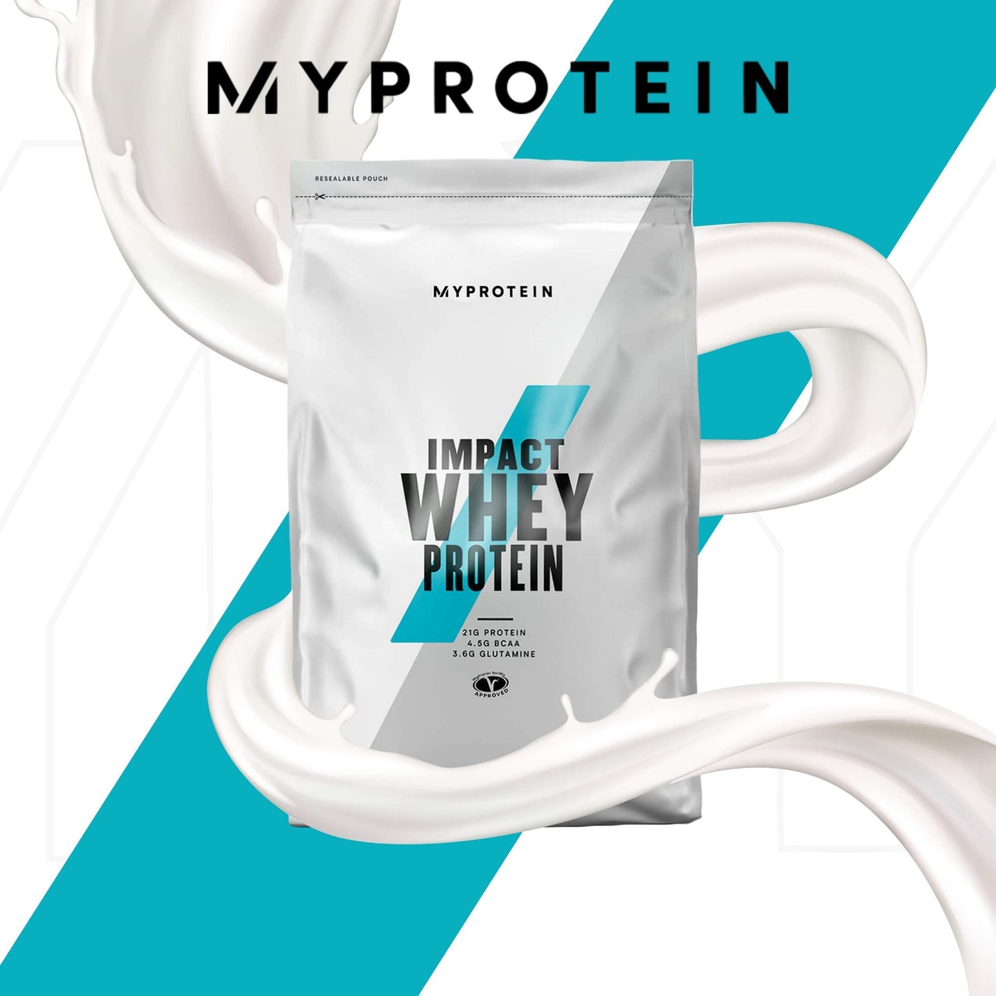 MyProtein Impact Whey Isolate - Natural Vanilla - 1kg - 40 Servings Myprotein