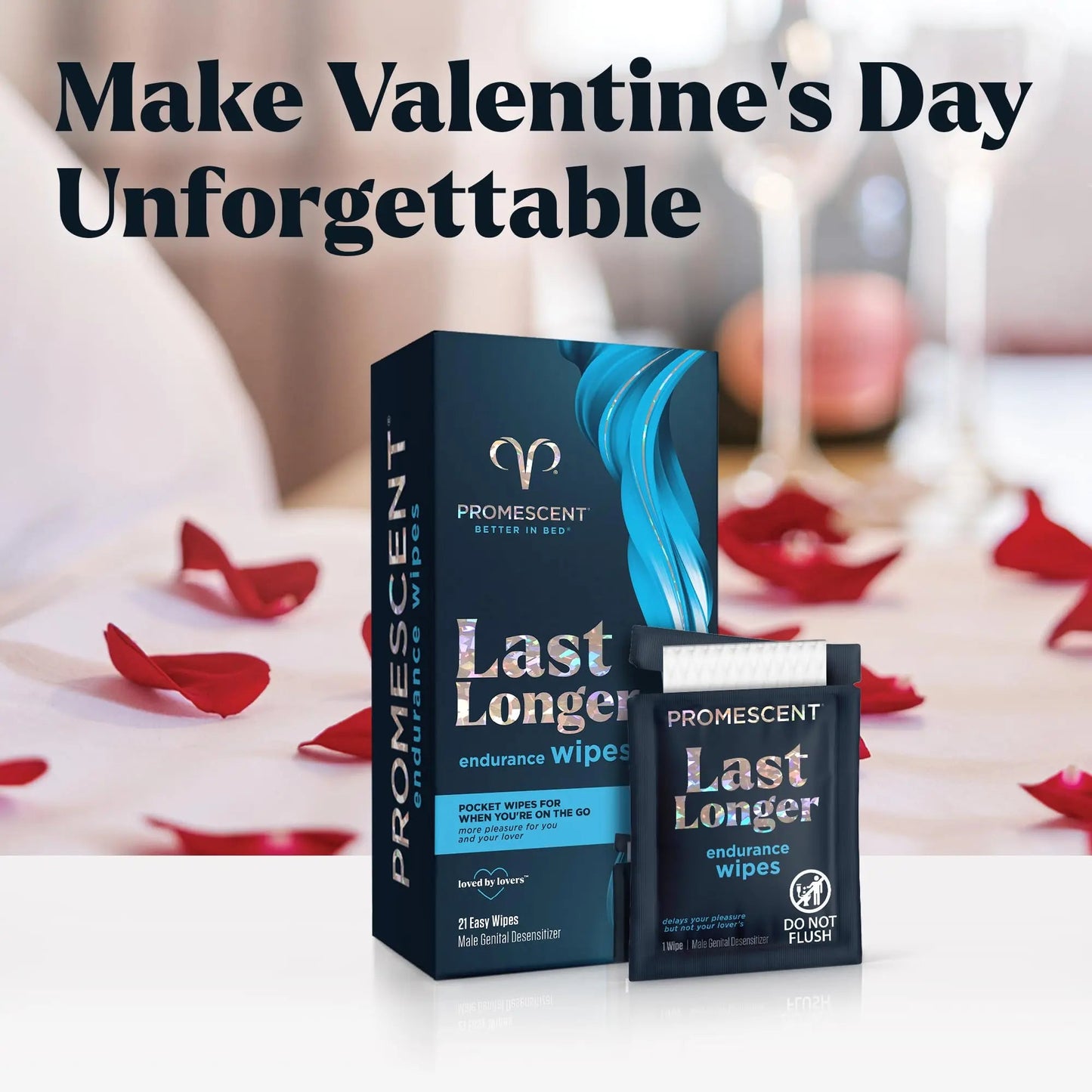 Promescent Delay Wipes Sexual Enhancer for Men to Last Longer in Bed, Extended Climax Control with Benzocaine for Male Genital Desensitizing - Increase Duration (7 Count) Promescent buy supplements Au