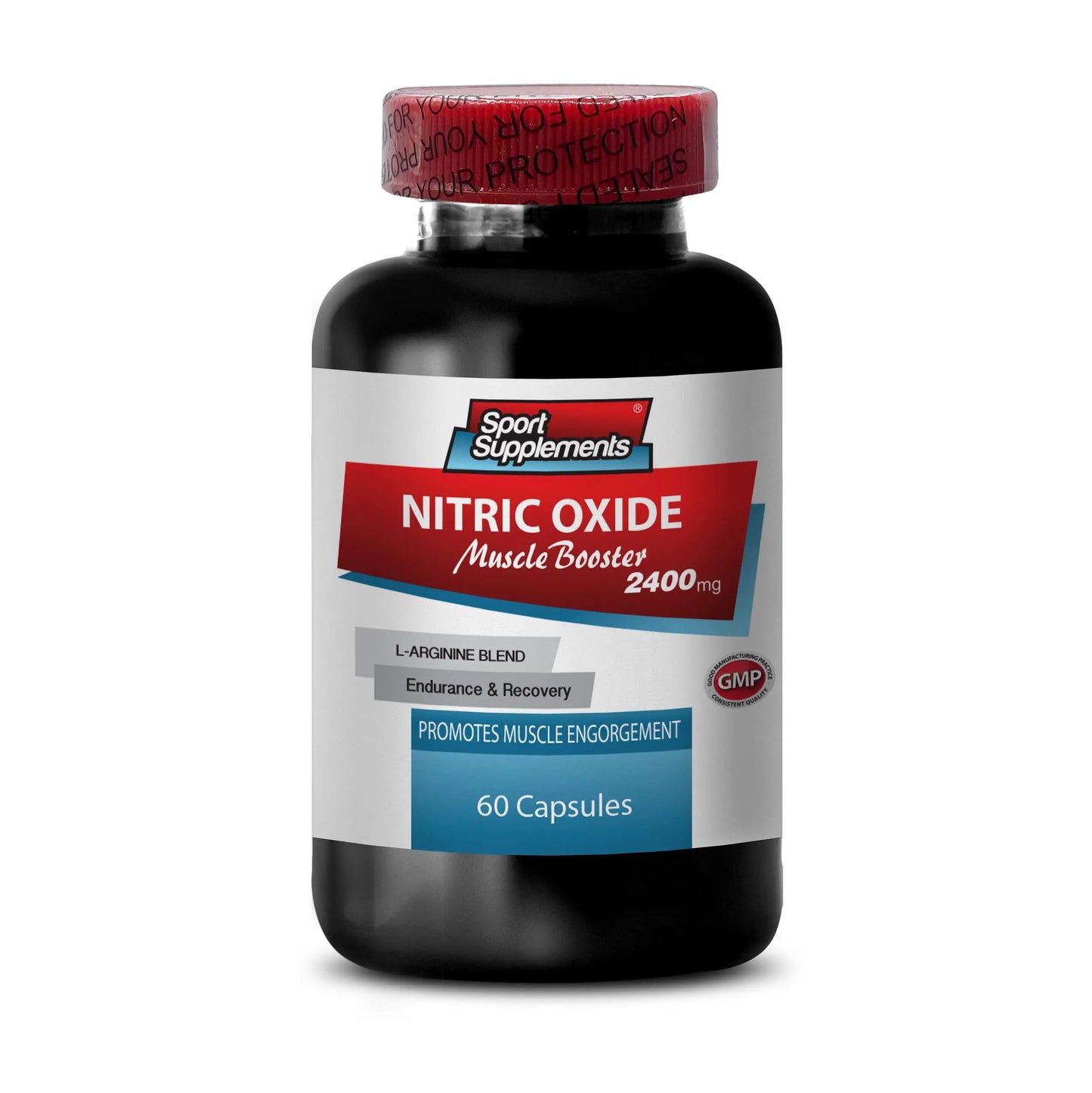 L-arginine Supplement - Nitric Oxide Booster 2400mg - Nitric Oxide Booster - pre Workout Sport Supplements