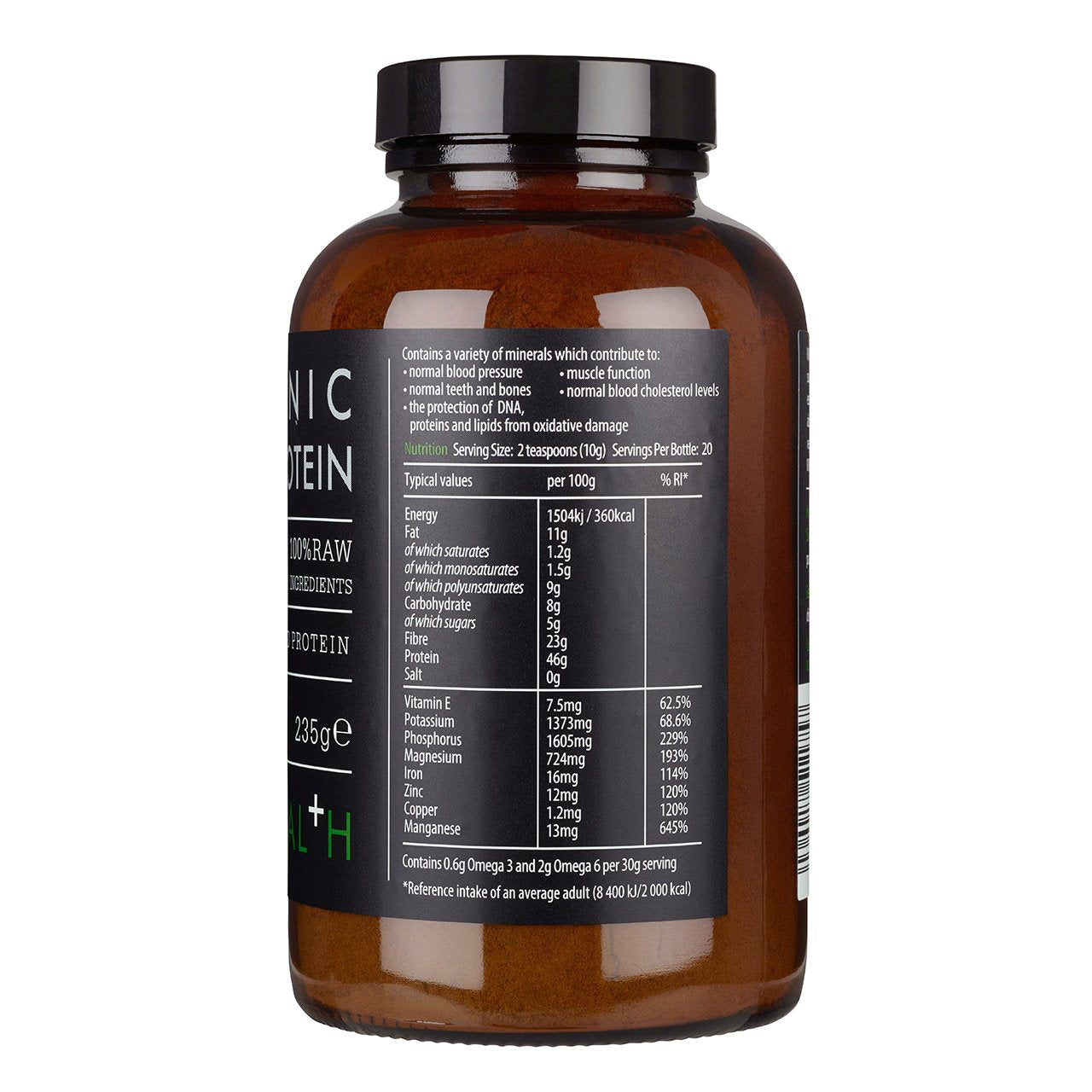 KIKI Health - Organic Hemp Protein - Plant-Based Protein Powder - Rich in Magnesium and Omega 3 KIKI HEALTH