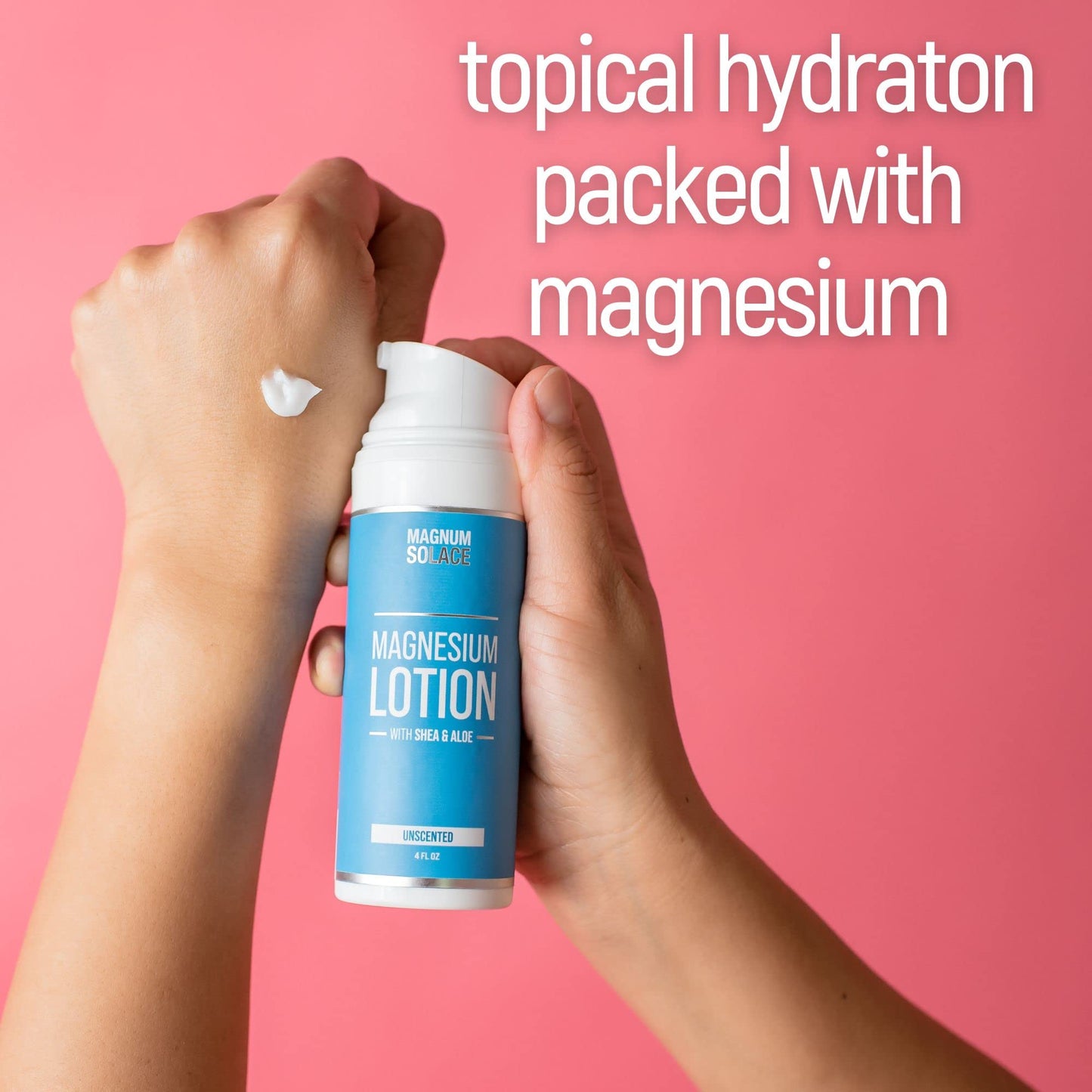 Magnesium Lotion with Shea Butter – Apply to Legs – Alternative to Topical Magnesium Cream Magnum SolaceBuy Supplements Australia