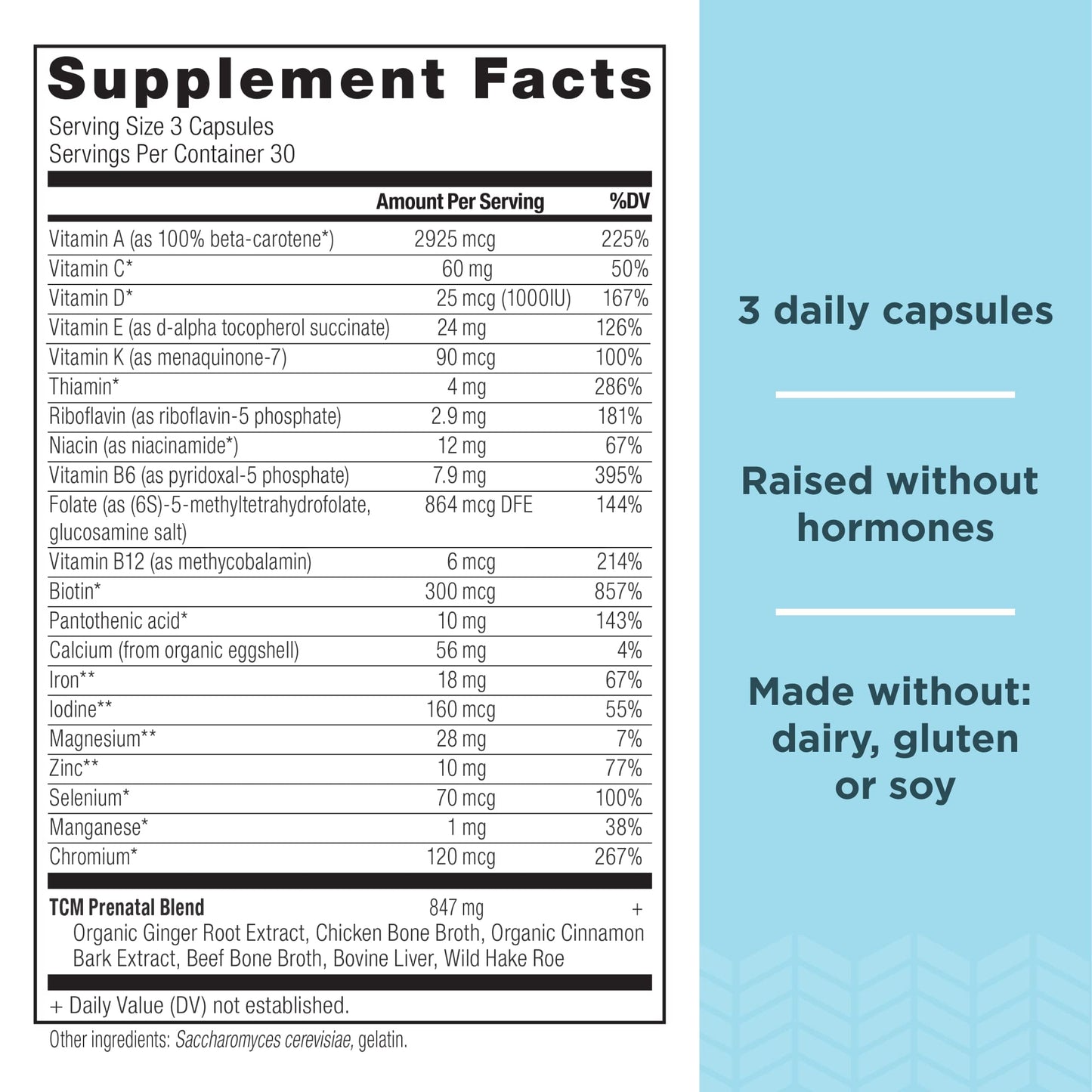 Ancient Nutrition Prenatal Vitamins, Multivitamin for Women with Vitamin C, B12, Magnesium and Folate Ancient Nutrition