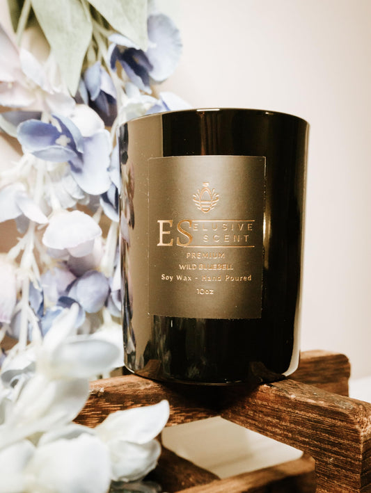 Wild Bluebell | 10oz | Premium Candle | Scented Candle | Aromatherapy | Essential Fragrance Oils Elusive Scent