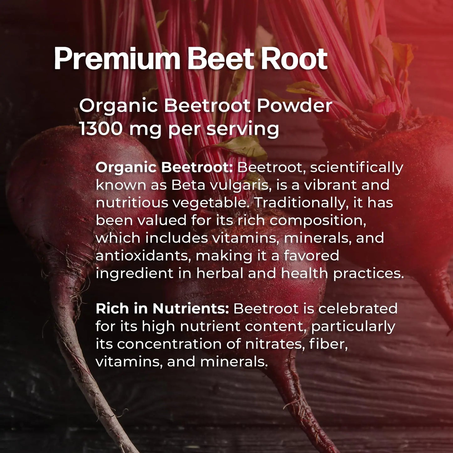 Socotra Health Beet Root Capsules - Made with Premium Organic Beetroot Powder Socotra Health