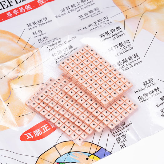 1200 Piece Acupressure Ear Beads Ear Counts Acupuncture Acupressure Tools Disposable Honoson