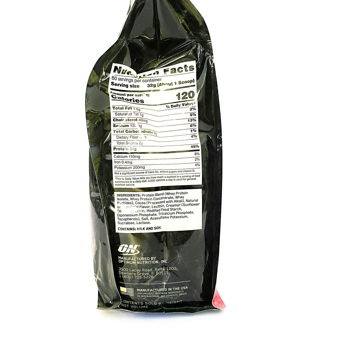 100% Whey Gold Standard, Extreme Milk Chocolate, 5 lb Optimum Nutrition