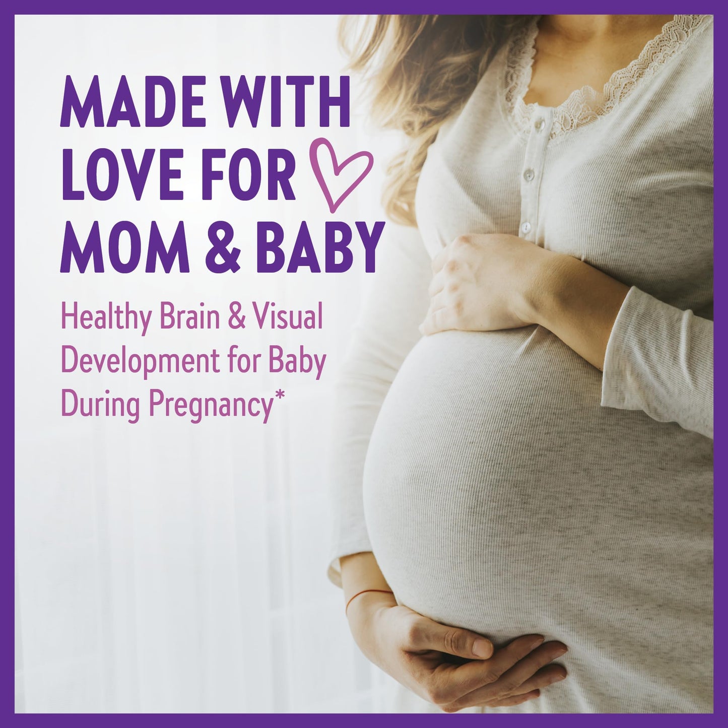 New Chapter Wholemega for Moms Fish Oil Supplement - Prenatal DHA with Omega-3 + Vitamin D3 New Chapter