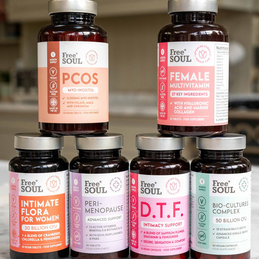 Women's Multivitamins and Minerals with Collagen & Hyaluronic Acid - 27 Essential Free Soul