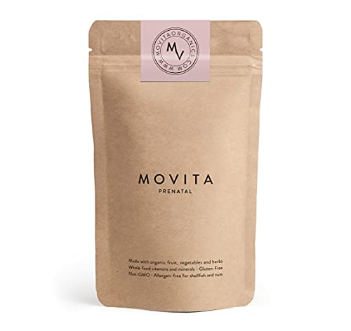 Movita Prenatal Multivitamin - During Pregnancy & Breastfeeding, (Refill Pouch) Movita