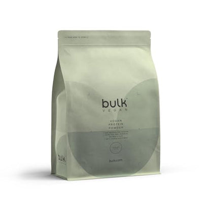 Bulk Vegan Protein Powder, Caramel Latte Flavour, 500 g, New & Improved Formula, 14 Servings Bulk