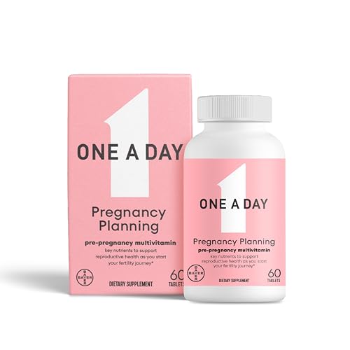 One A Day Pregnancy Planning Prenatal Multivitamin for Women, Pre Pregnancy Vitamins ONE A DAY