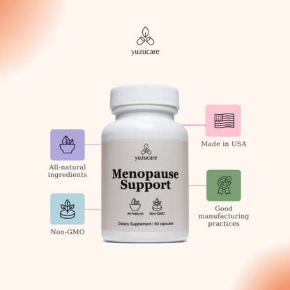 yuzucare Menopause Support | Menopause Supplements for Women| for Night Sweat Relief yuzucare