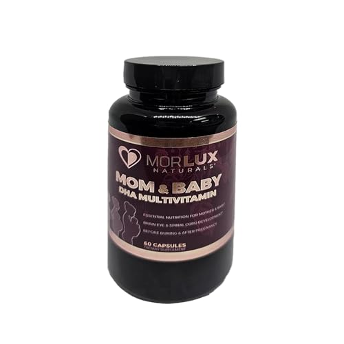 Morlux Naturals Prenatal Multivitamin, Prenatal Vitamin & Minerals Supplement for Before Morlux Naturals