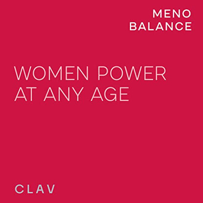 CLAV Meno Balance - Menopause Support - with Wild yam Root, Red Clover, Siberian Rhubarb CLAV