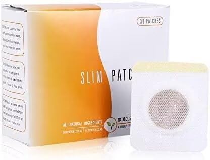 100 Pack_Effective_Ancient_Belly_Pellet_Slim_Patches_Magnet_Navel_Sticker_100%_Natural