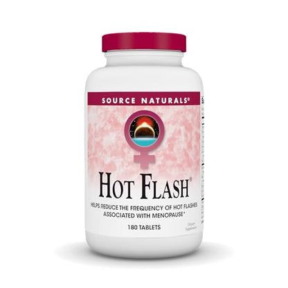 Source Naturals Hot Flash - Helps Reduce The Frequency of Hot Flashes Associated with Menopause Source Naturals