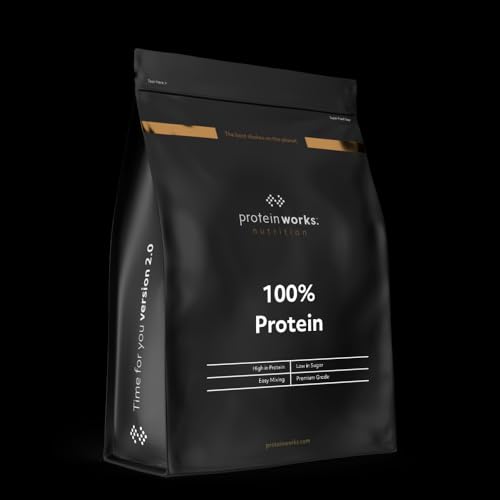 Protein Works - 100% Protein, 1.25kg, High Protein Blend, 41 Servings, Chocolate Silk Protein Works