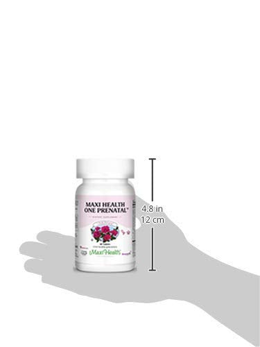 Maxi Health One Prenatal - Womens Prenatal Vitamins with Iron - Enhanced Absorption Maxi Health