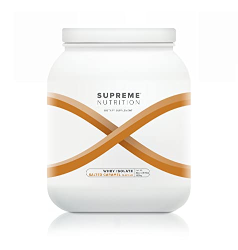 Supreme Nutrition Whey Protein Isolate | 1.2kg - 30 Servings | 33g of Pure Whey Isolate Per Serving Supreme Nutrition