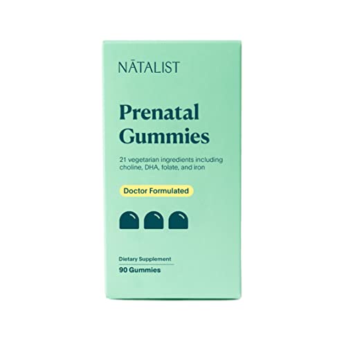 NATALIST Prenatal Gummies for Her Daily Preconception & Pregnancy Formula Women's Multivitamins NATALIST
