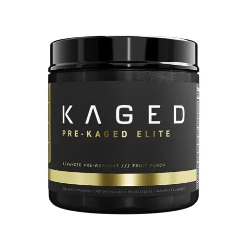 Kaged High Stimulant Pre Workout Powder | Fruit Punch | Pre-Kaged Elite | L-Citrulline Kaged